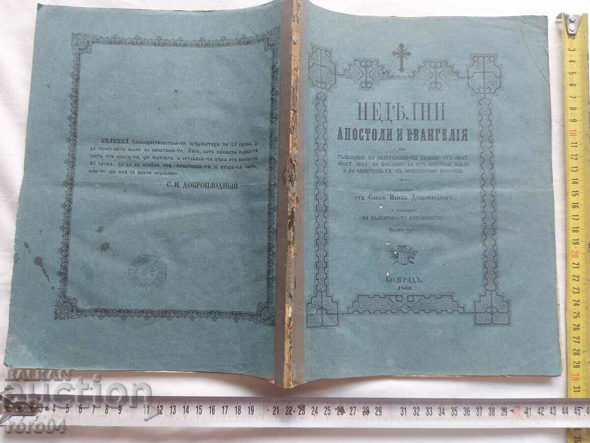 SUNDAY APOSTLES AND GOSPEL - SAVA DOBROPLODNI