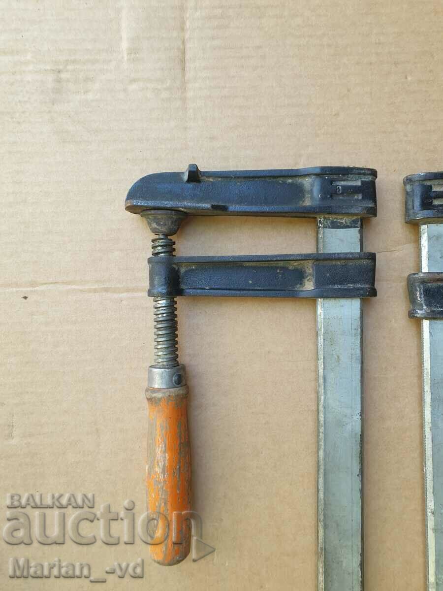 Delivery of Carpenter's clamps 2 pieces Delivery of Carpenter's clamps 2 pieces