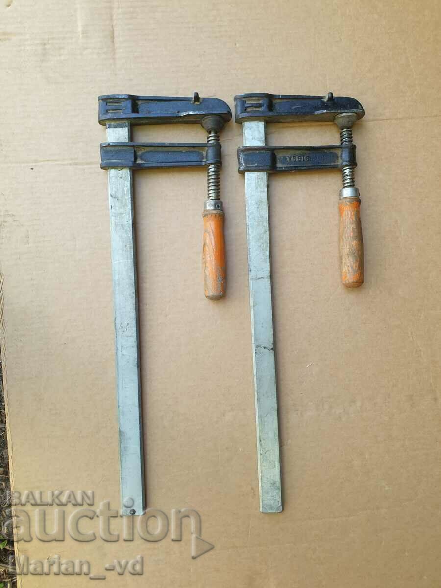 Carpenter's clamps 2 pieces - 5 Carpenter's clamps 2 pieces - 5