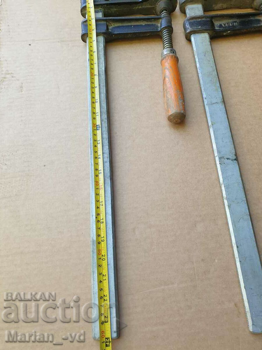 Carpenter's clamps 2 pieces - 6 Carpenter's clamps 2 pieces - 6