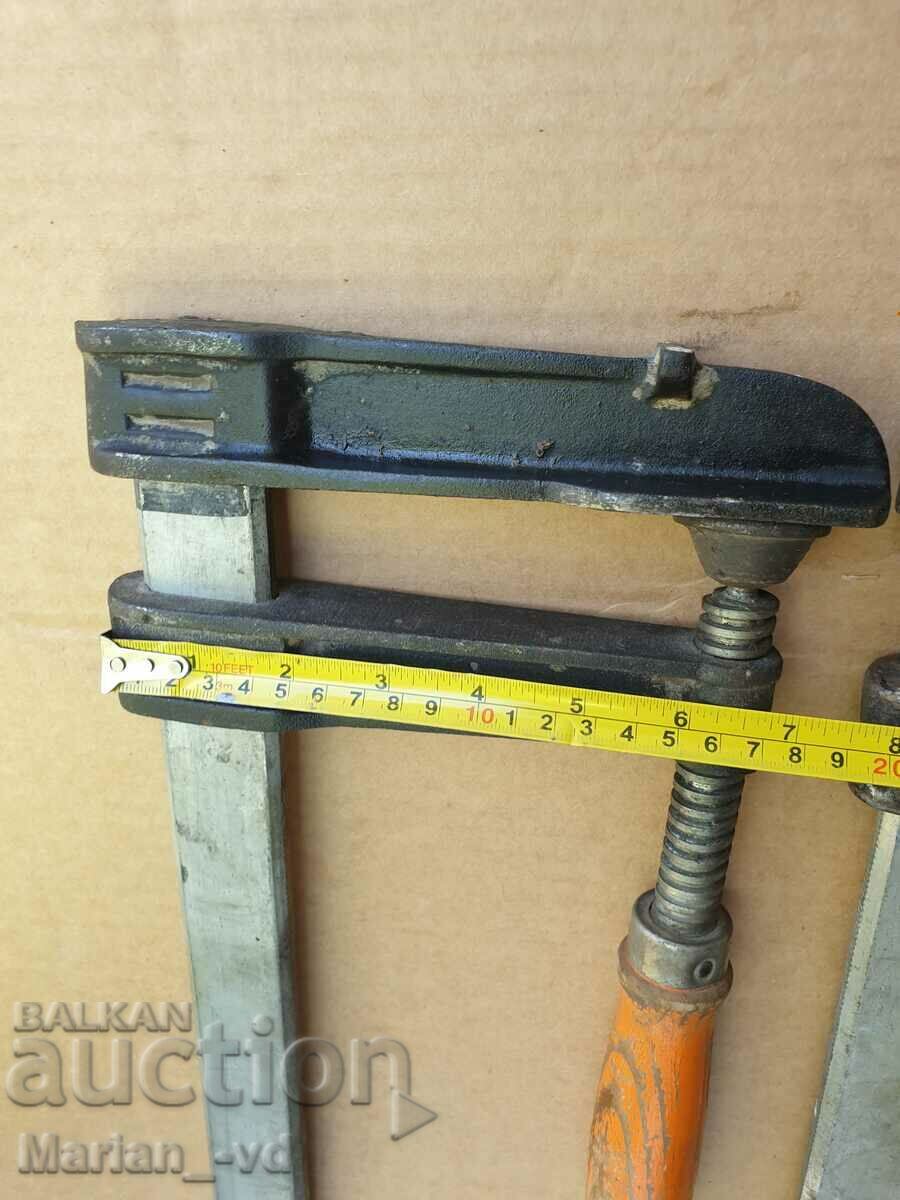 Carpenter's clamps 2 pieces - 7 Carpenter's clamps 2 pieces - 7