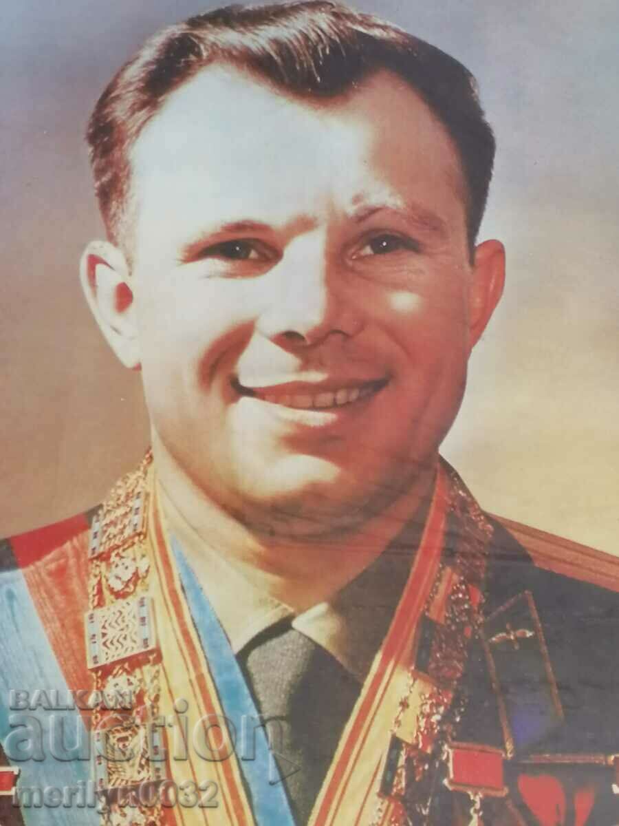Old portrait Yuri Gagarin photo photography USSR with price 130.00 BGN | € 66.47 Old portrait Yuri Gagarin photo photography USSR with price 130.00 BGN | € 66.47