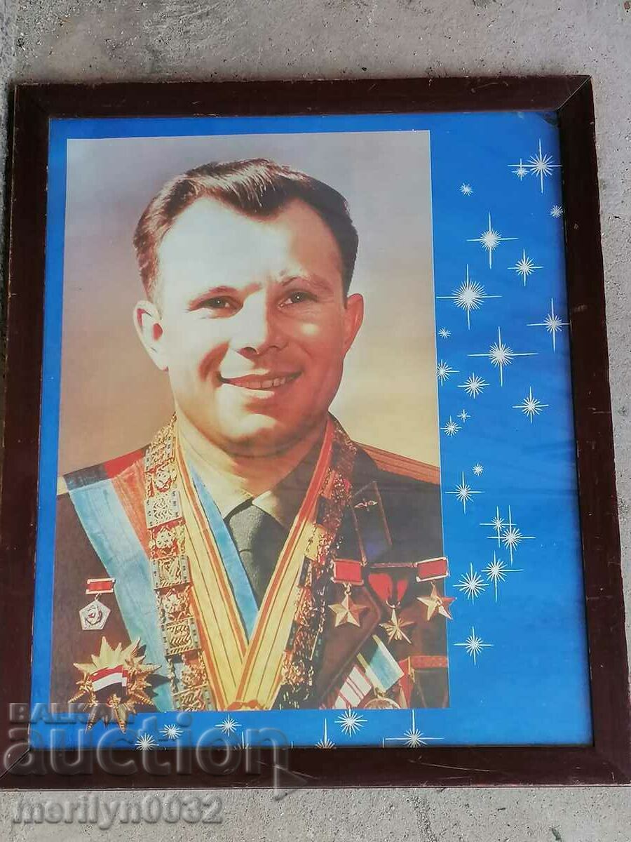 Auction Old portrait Yuri Gagarin photo photography USSR Auction Old portrait Yuri Gagarin photo photography USSR