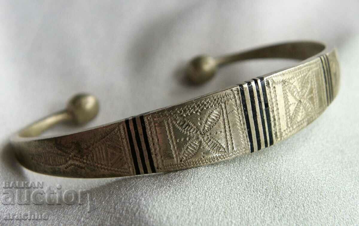 Ottoman silver bracelet