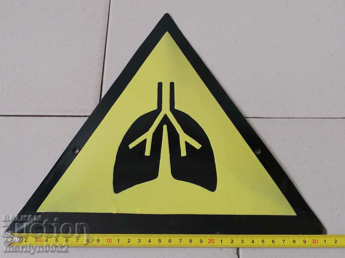 Auction  Enamelled social plate, NRB plate