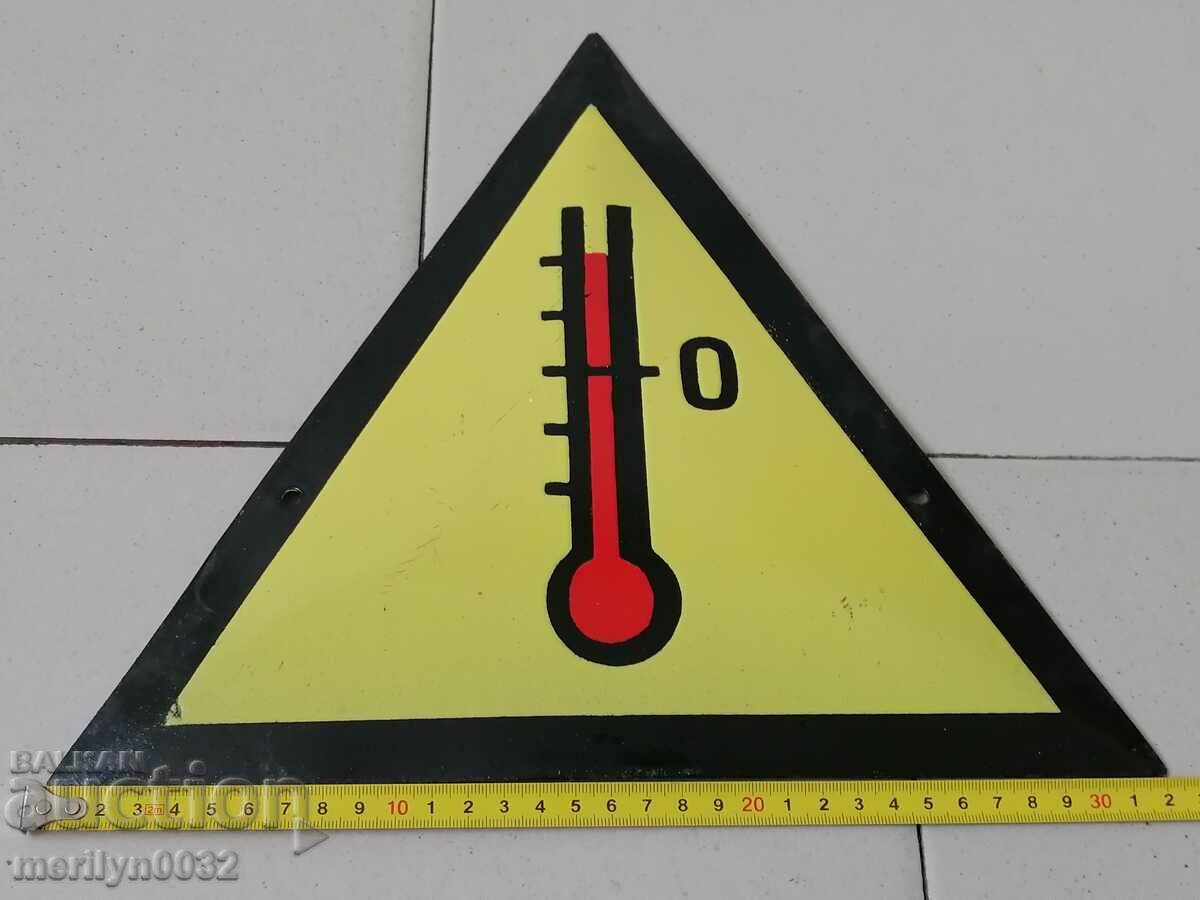 Enamelled social plate, NRB plate - 5 Enamelled social plate, NRB plate - 5