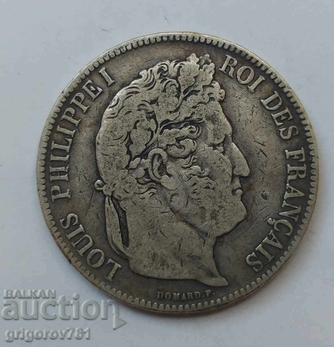 5 Φράγκα Ασήμι Γαλλία 1841 B - Ασημένιο νόμισμα #217 με τιμή € 33.23 | 64.99 BGN 5 Φράγκα Ασήμι Γαλλία 1841 B - Ασημένιο νόμισμα #217 με τιμή € 33.23 | 64.99 BGN