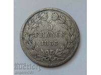 5 франка сребро Франция 1833 W - сребърна монета #218
