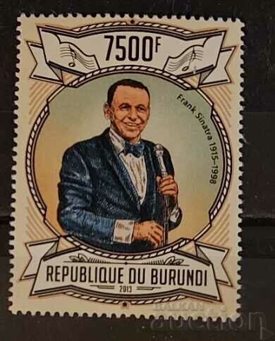 Burundi 2013 Personalități/Muzică/Frank Sinatra 8 MNH