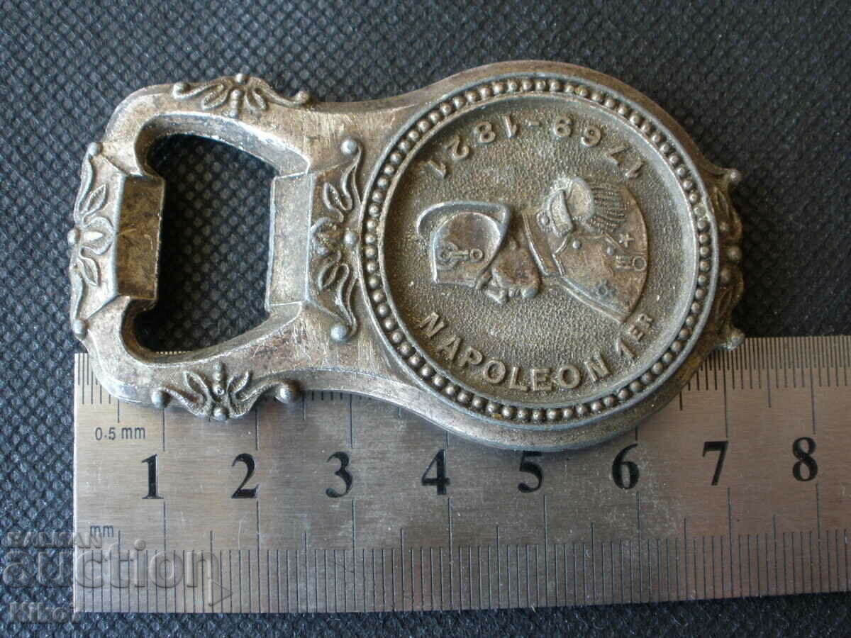 Vintage, metal opener - "Napoleon Bonaparte". - 6 Vintage, metal opener - "Napoleon Bonaparte". - 6