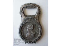 Vintage, metal opener - "Napoleon Bonaparte".