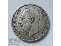 5 Franci Argint Belgia 1870 - Moneda de argint #234