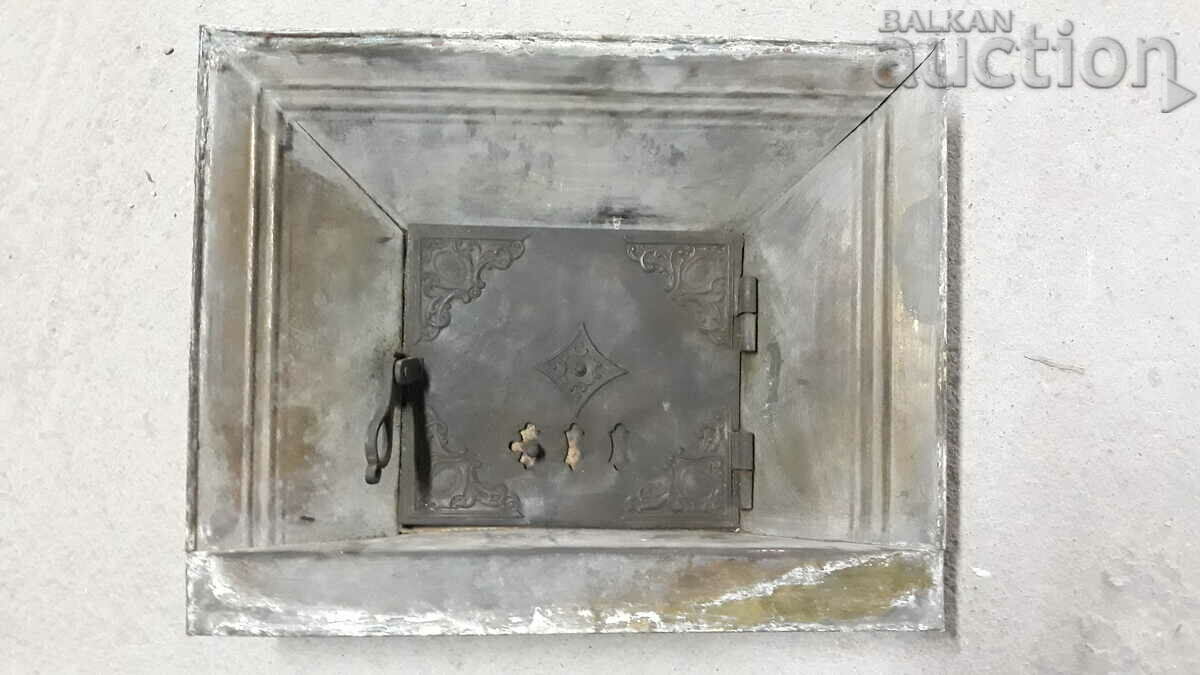 revival antique jamal fireplace door