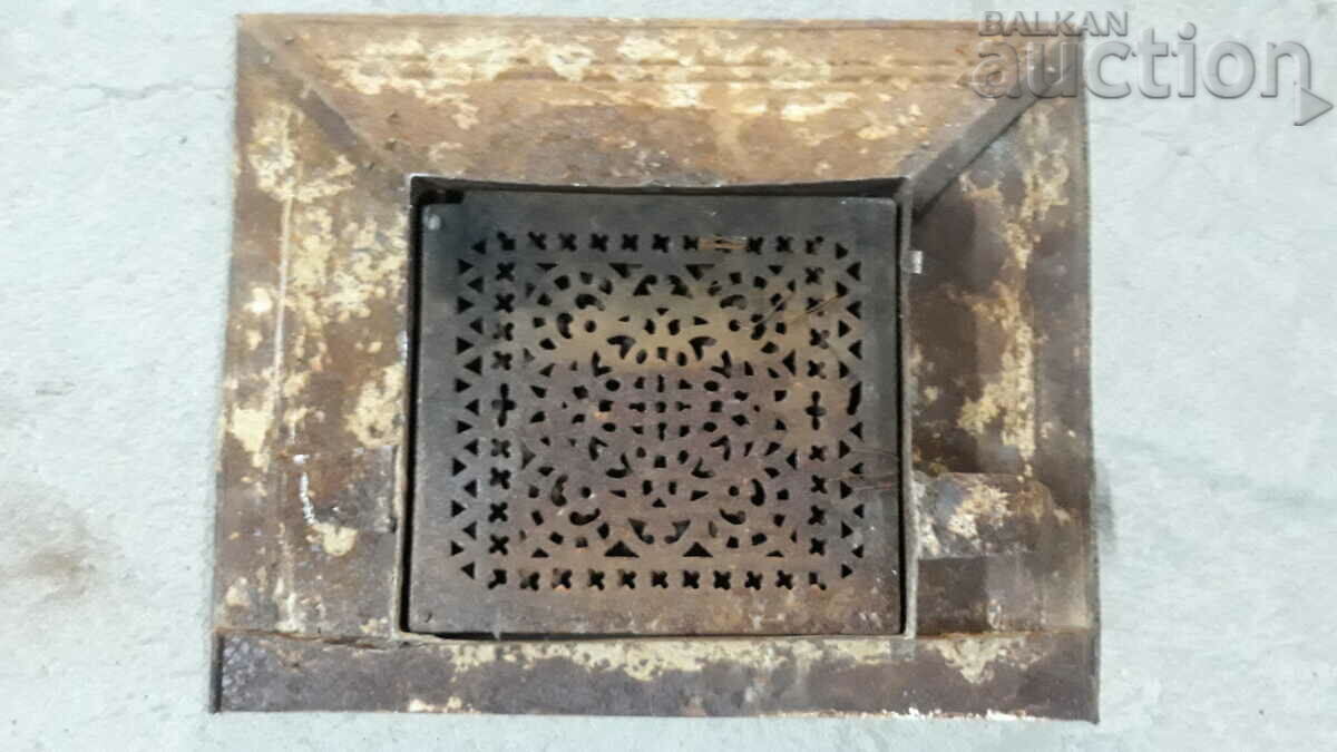 revival antique jamal fireplace door - 7