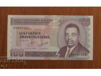 100 franci 2011, Burundi - UNC