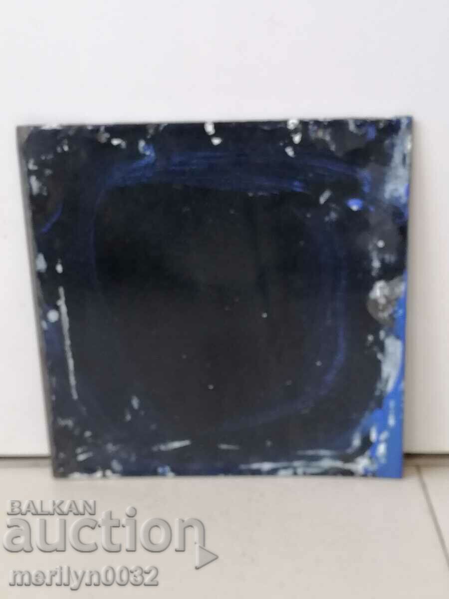 Enamelled social plate, NRB plate with price 23.00 BGN | € 11.76