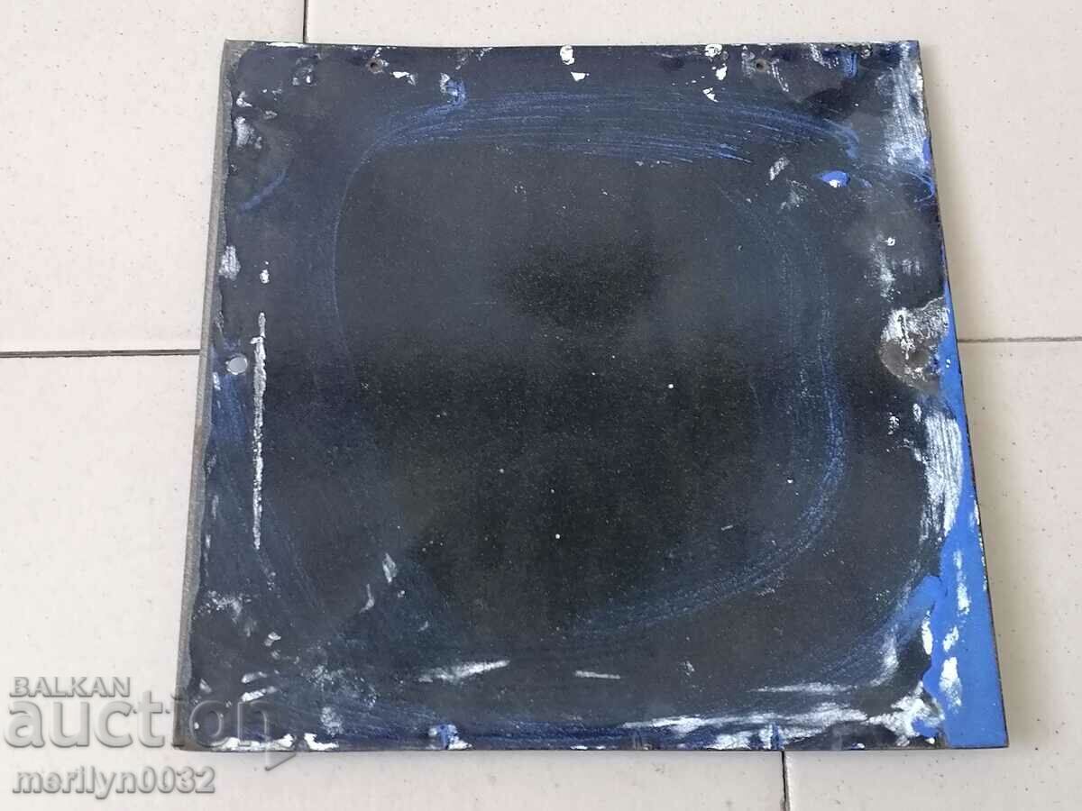 Placa sociala emailata, placa NRB - 6