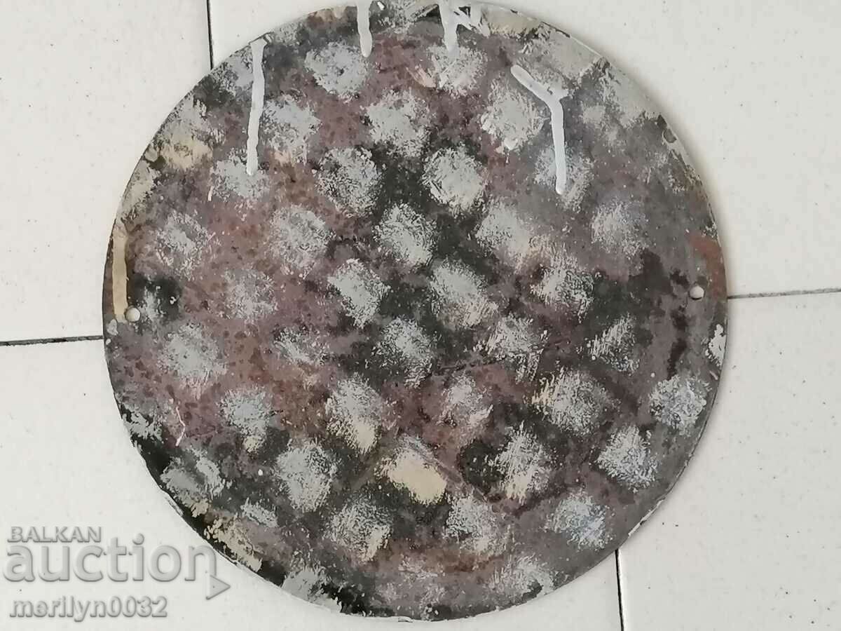 Auction Enamelled social plate, NRB plate Auction Enamelled social plate, NRB plate