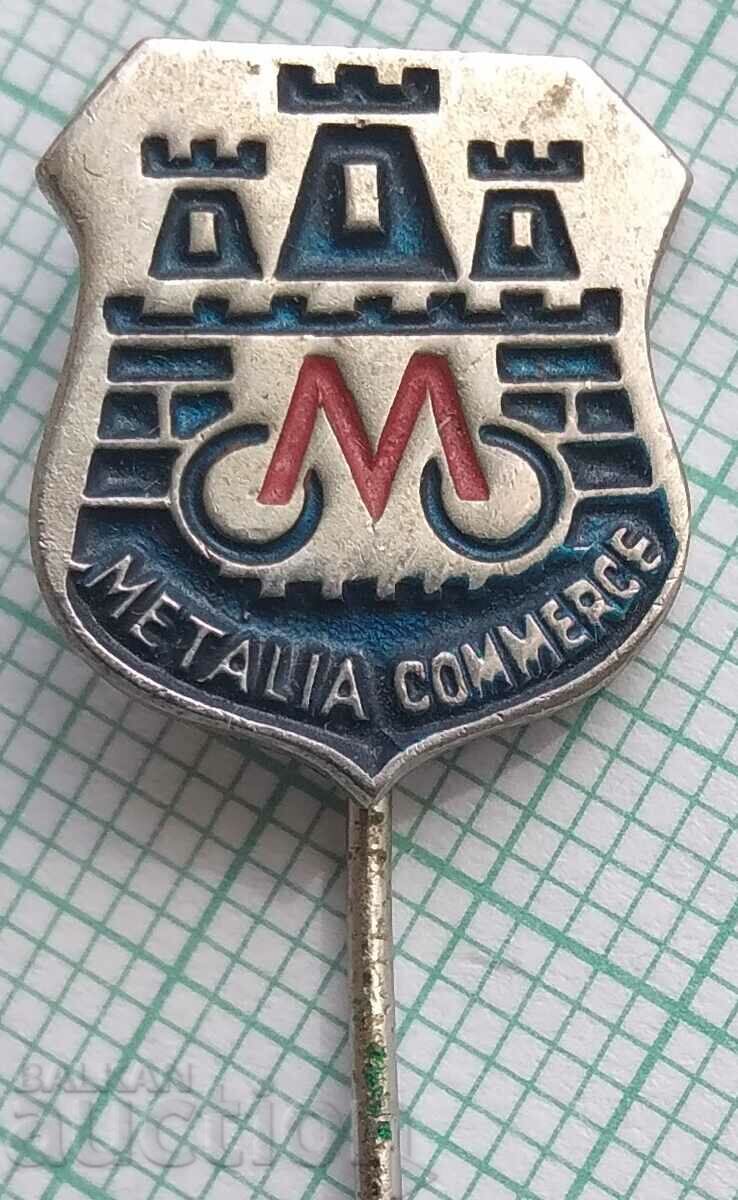 12819 Badge - Commercial Metals Yugoslavia