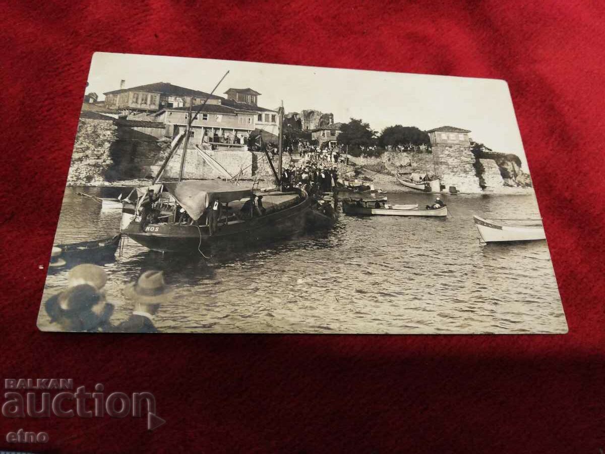 Auction 1925 Nessebar, old Royal postcard Auction 1925 Nessebar, old Royal postcard