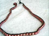 vechi frumos colier de perle naturale 100 adevărat baroc