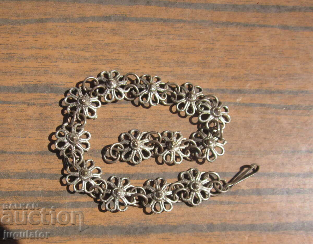 Delivery of Bulgarian folk revival children's silver bracelet Delivery of Bulgarian folk revival children's silver bracelet