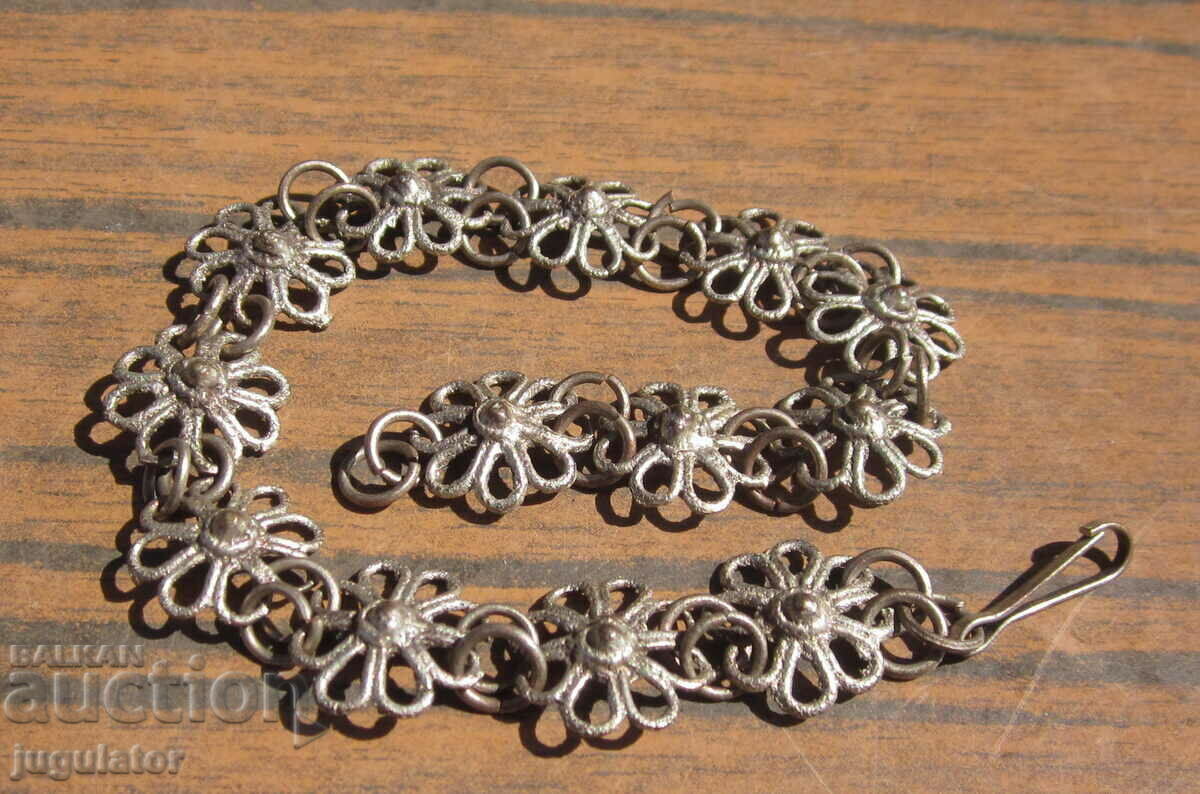 Bulgarian folk revival children's silver bracelet - 5 Bulgarian folk revival children's silver bracelet - 5