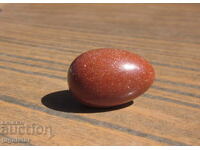 small egg handmade from natural stone mineral