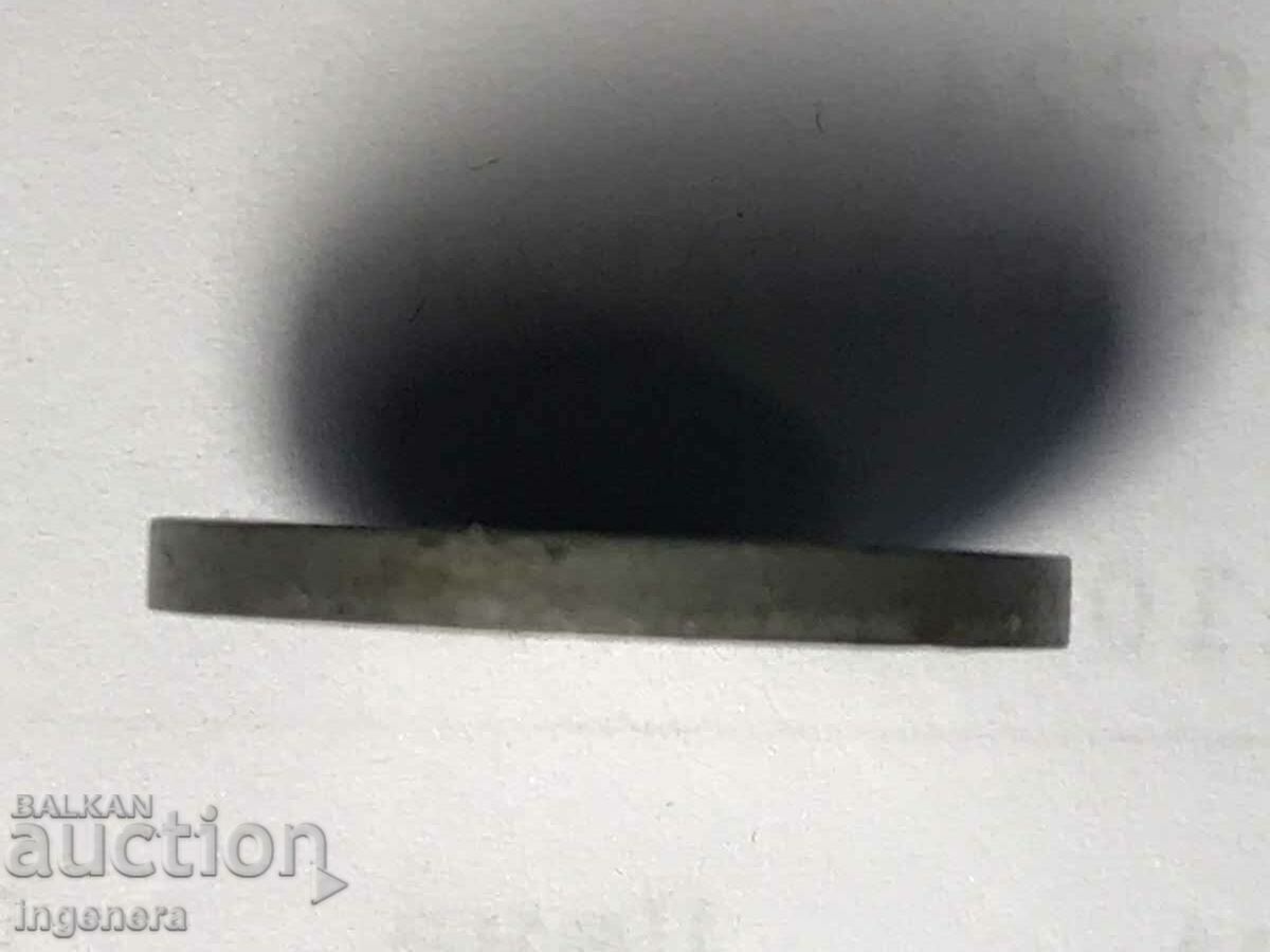 COIN UNIQUE DEFECTIVE 20 CENTS 1917-ZERO NOT STAMPED - 7