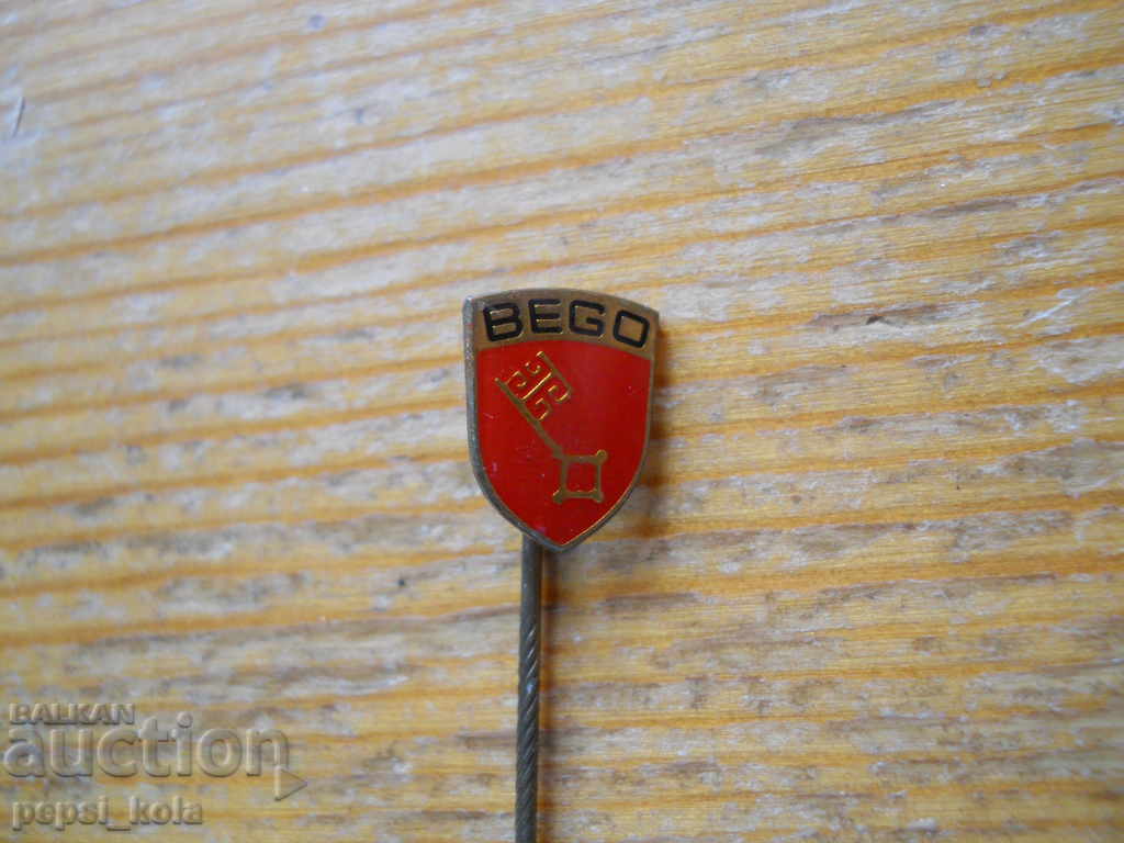 badge " Bego " Czech Republic