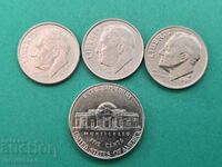 US quarter dollar Lot - 4 pieces