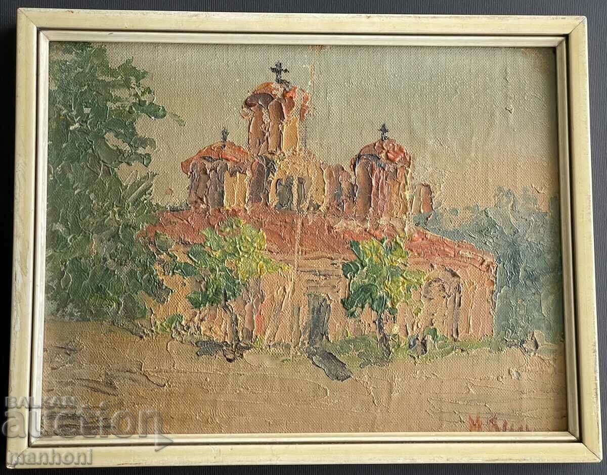 1584 Unknown author Church oil on canvas period 1910-1918