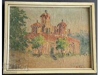 1584 Unknown author Church oil on canvas period 1910-1918