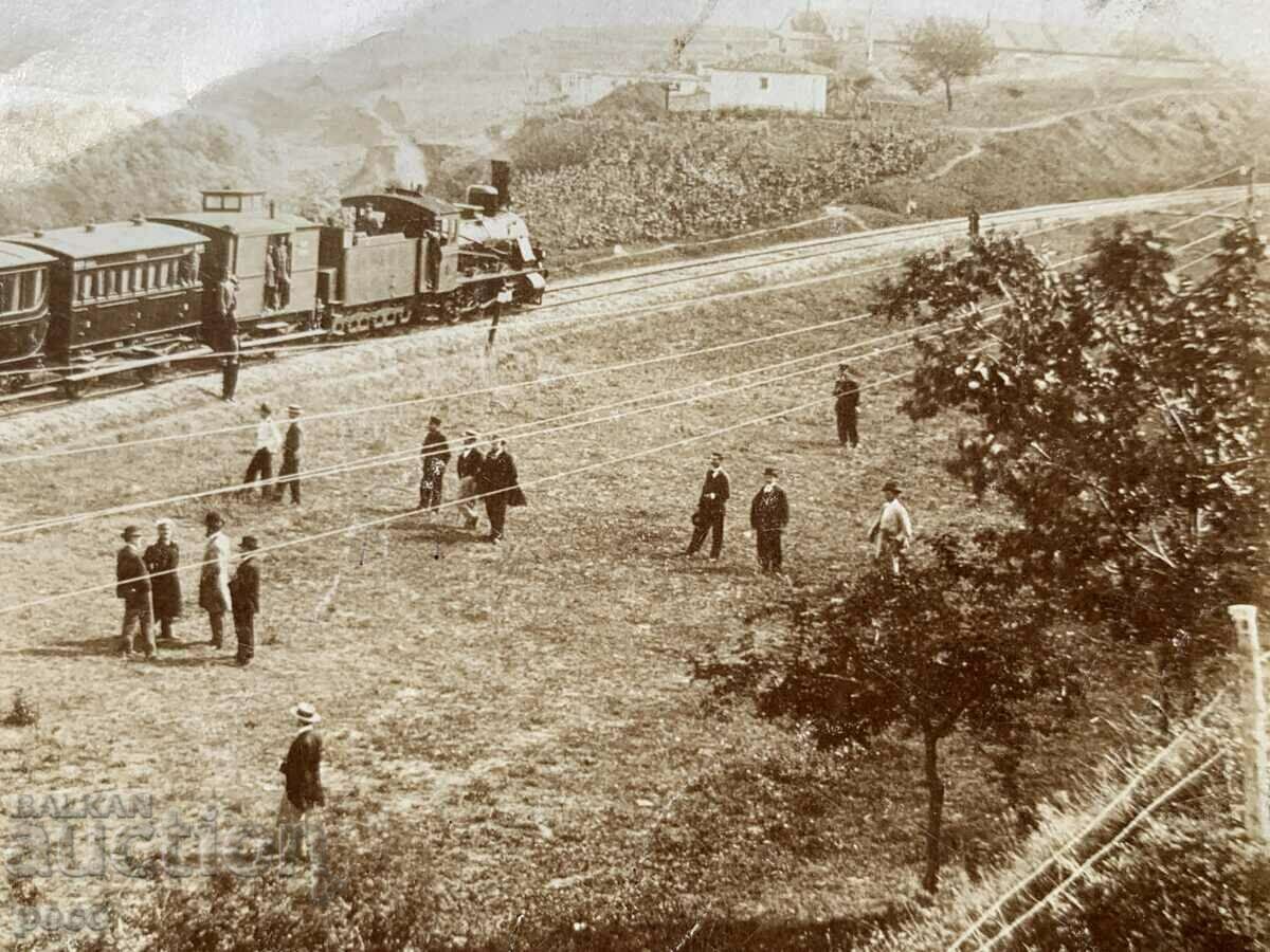 Delivery of Rousse Princely train Georg Volz old photo Delivery of Rousse Princely train Georg Volz old photo