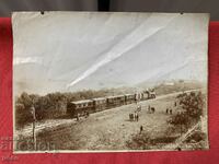 Παλιά φωτογραφία του τρένου Rousse Princely Georg Volz