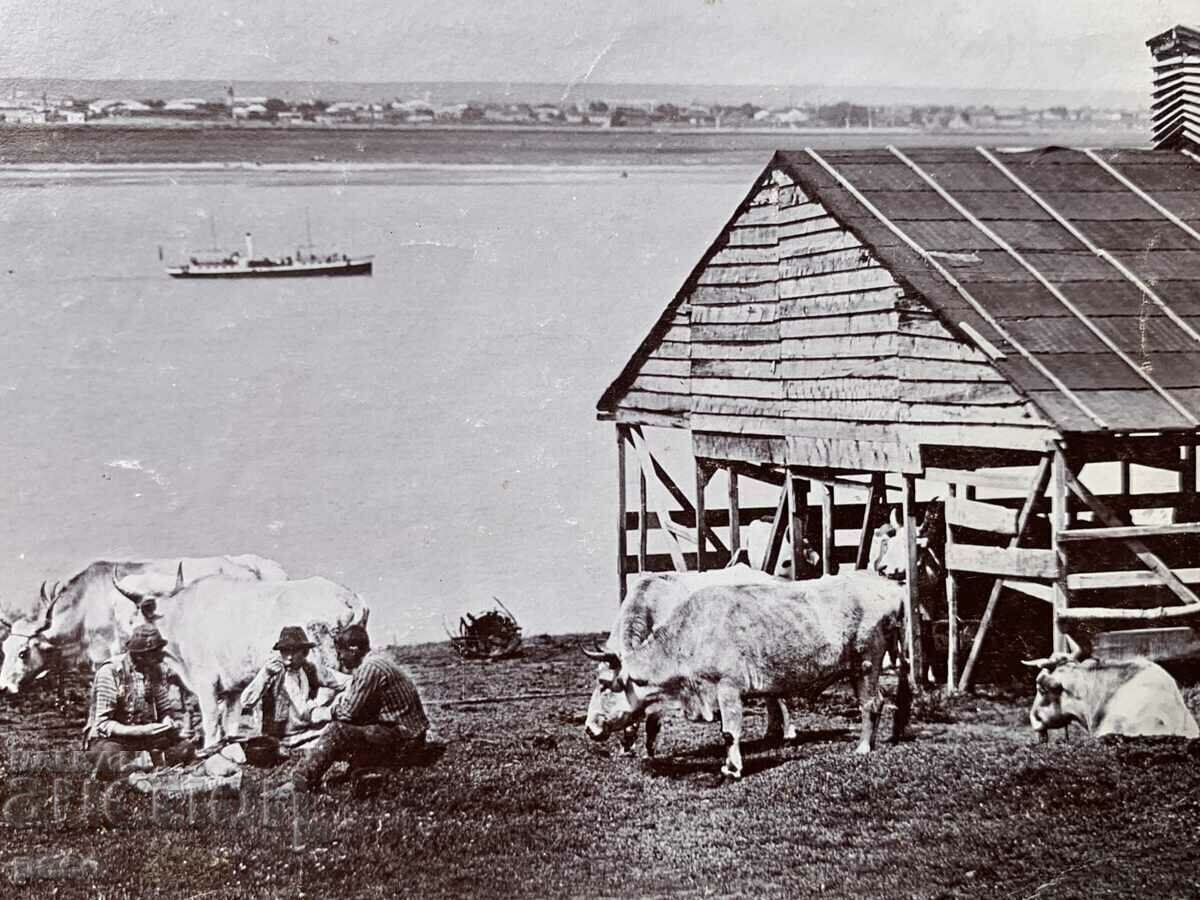 Delivery of Danube near Ruse Georg Volz old photo Delivery of Danube near Ruse Georg Volz old photo
