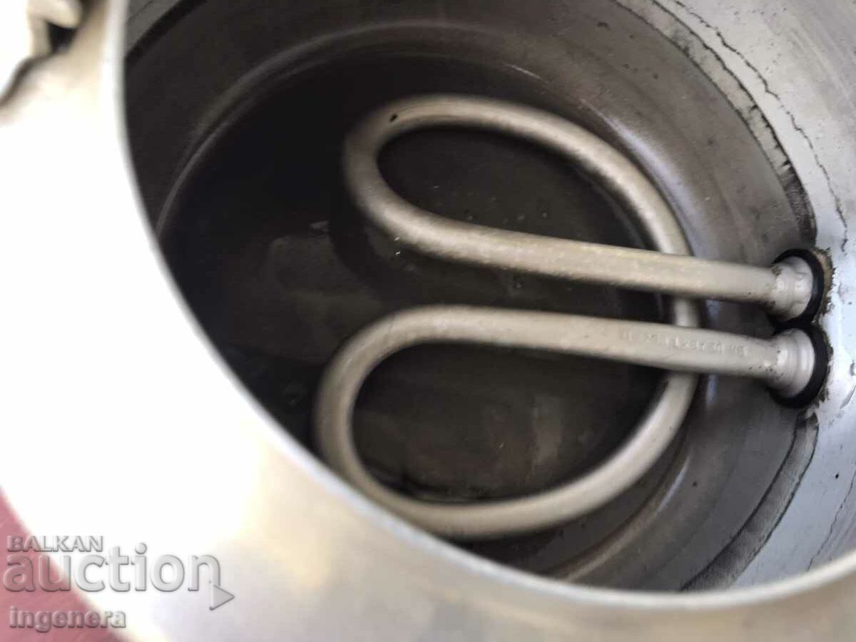 KETTLE ELECTRIC METAL ALUMINUM-USSR WORKS - 6 KETTLE ELECTRIC METAL ALUMINUM-USSR WORKS - 6