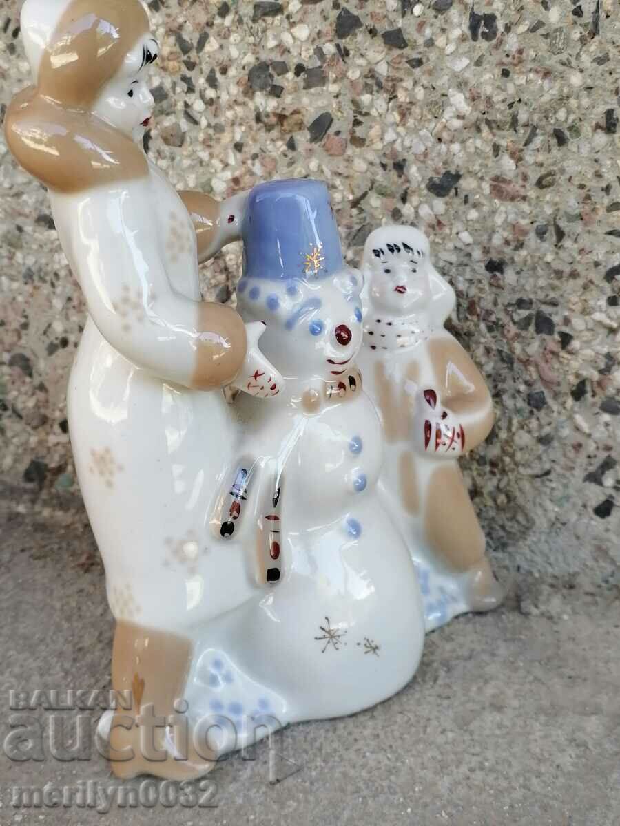 Porcelain figures figure plastic statuette porcelain USSR - 6 Porcelain figures figure plastic statuette porcelain USSR - 6