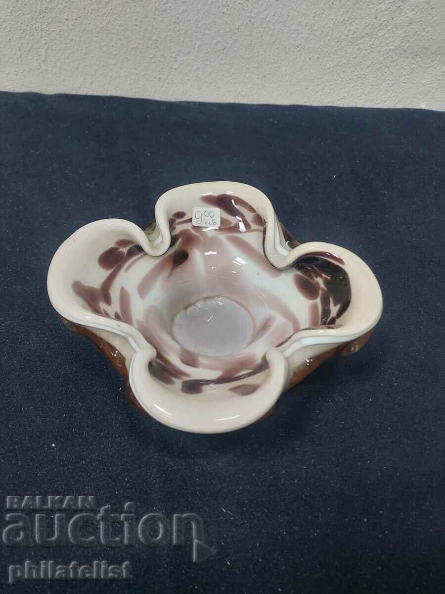 Gift ashtray - Colored glass