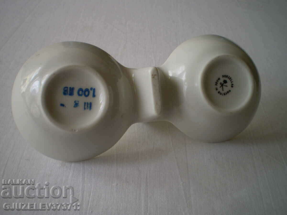 Bulgarian porcelain salt shaker from Sotsa - 5