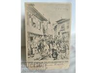 Old Post Card 1903 Russo-Turkish War 1877-78