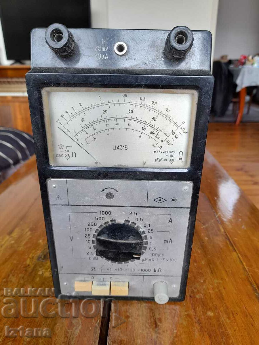 Old Ts4315 multimeter with price 40.00 BGN | € 20.45 Old Ts4315 multimeter with price 40.00 BGN | € 20.45