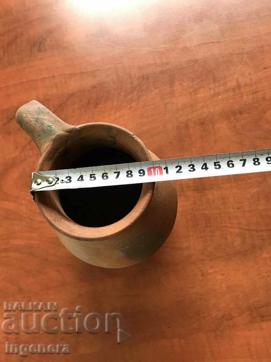 OLD CERAMIC POT - FOR BOB OR INTERIOR - 6 OLD CERAMIC POT - FOR BOB OR INTERIOR - 6