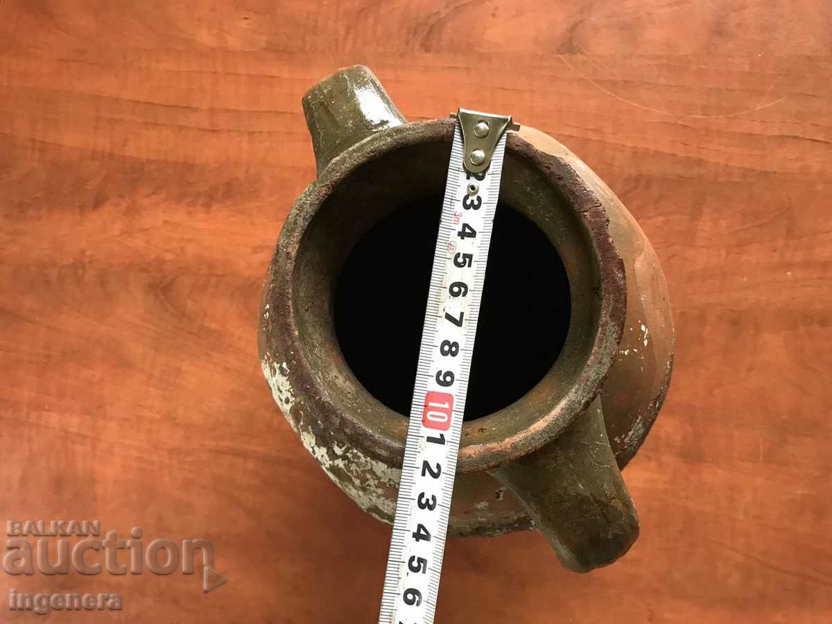 ДЕЛВА СТАРИННА КЕРАМИКА ГЛЕЧ ЗА ИНТЕРИОР ИЛИ ЗА ПОЛЗВАНЕ - 5 ДЕЛВА СТАРИННА КЕРАМИКА ГЛЕЧ ЗА ИНТЕРИОР ИЛИ ЗА ПОЛЗВАНЕ - 5