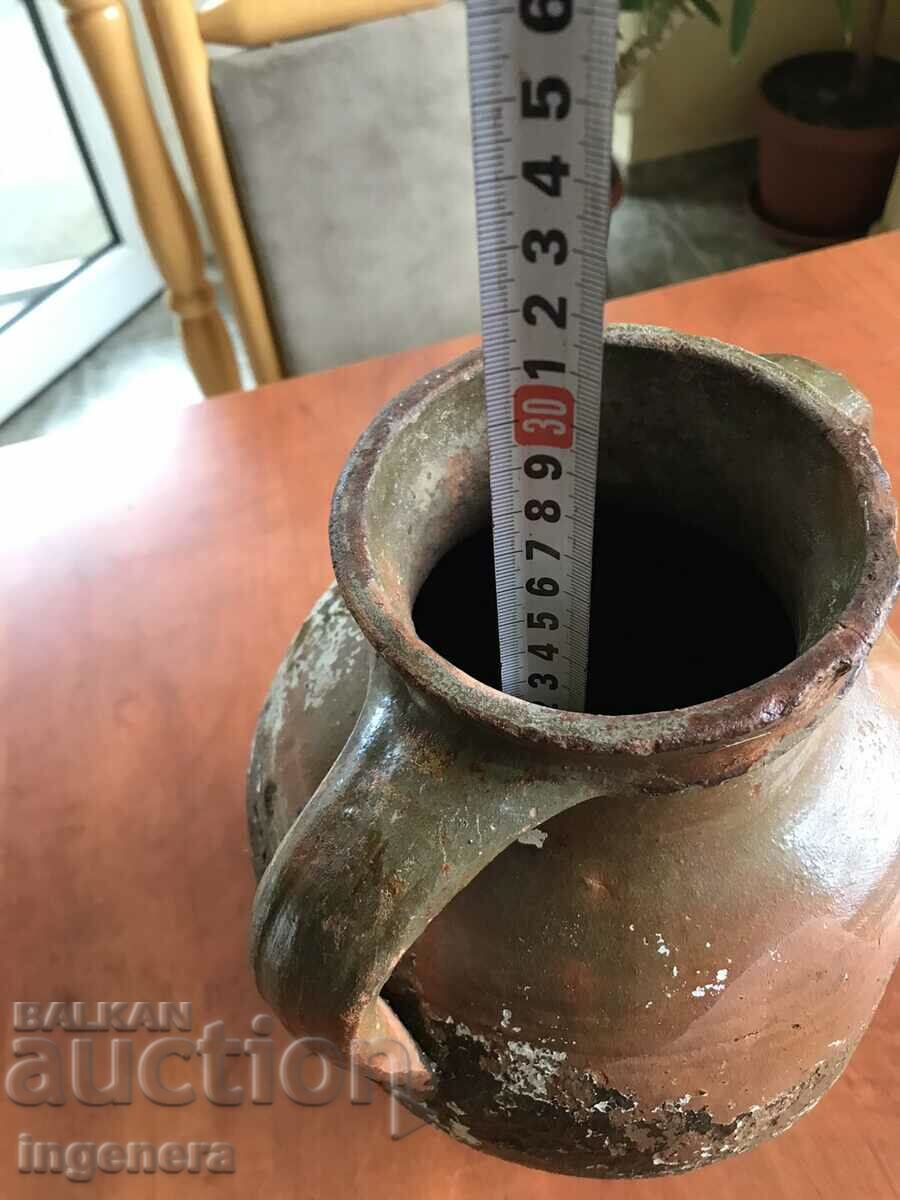 ДЕЛВА СТАРИННА КЕРАМИКА ГЛЕЧ ЗА ИНТЕРИОР ИЛИ ЗА ПОЛЗВАНЕ - 6 ДЕЛВА СТАРИННА КЕРАМИКА ГЛЕЧ ЗА ИНТЕРИОР ИЛИ ЗА ПОЛЗВАНЕ - 6