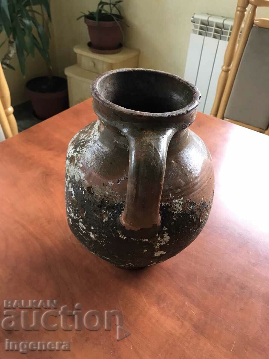 ДЕЛВА СТАРИННА КЕРАМИКА ГЛЕЧ ЗА ИНТЕРИОР ИЛИ ЗА ПОЛЗВАНЕ - 7 ДЕЛВА СТАРИННА КЕРАМИКА ГЛЕЧ ЗА ИНТЕРИОР ИЛИ ЗА ПОЛЗВАНЕ - 7