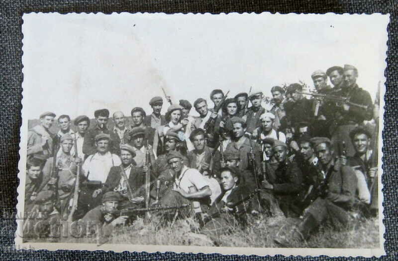 United partisan detachment from headquarters photo real photo