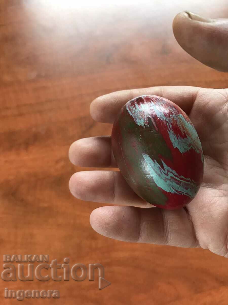 Delivery of PATTERNED WOODEN HAND PAINTED EASTER EGG Delivery of PATTERNED WOODEN HAND PAINTED EASTER EGG