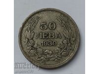 50 лева сребро България 1930 -  сребърна монета #47