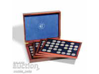 luxury VOLTERRA box for 140 2-euro coins in capsules